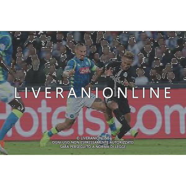 NAPOLI - PSG Paris Saint Germain CHAMPIONS LEAGUE 06.11.2018 NELLA FOTO NEYMAR, MAREK HAMSIK ©MOSCA / AGENZIA ALDO LIVERANI SAS
