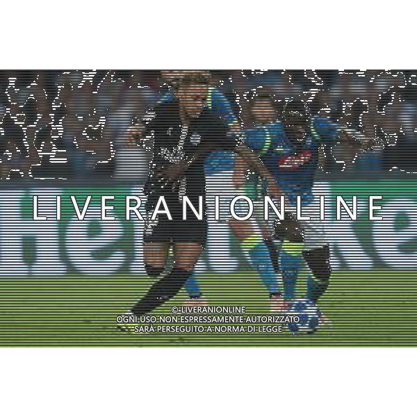 NAPOLI - PSG Paris Saint Germain CHAMPIONS LEAGUE 06.11.2018 NELLA FOTO KALIDOU KOULIBALY, NEYMAR ©MOSCA / AGENZIA ALDO LIVERANI SAS