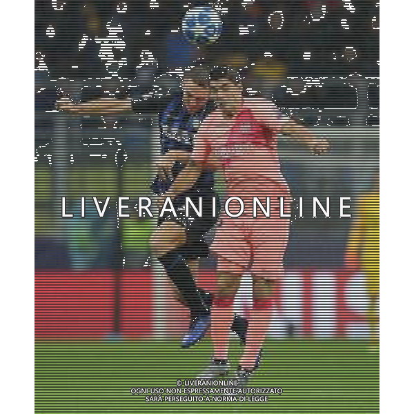 UEFA Champions League 2018/2019 Group Stage B Milano - 06.11.2018 Inter-Barcellona Nella Foto: luis suarez e Stefan de vrij /Ph.Vitez-Ag. Aldo Liverani