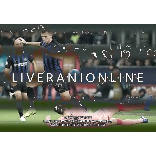 UEFA Champions League 2018/2019 Group Stage B Milano - 06.11.2018 Inter-Barcellona Nella Foto: ivan perisic e gerard pique\' /Ph.Vitez-Ag. Aldo Liverani