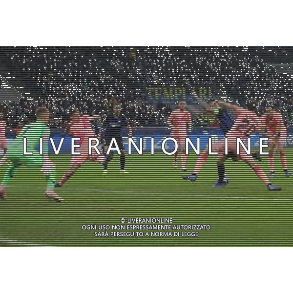 UEFA Champions League 2018/2019 Group Stage B Milano - 06.11.2018 Inter-Barcellona Nella Foto: il gol di mauro icardi /Ph.Vitez-Ag. Aldo Liverani