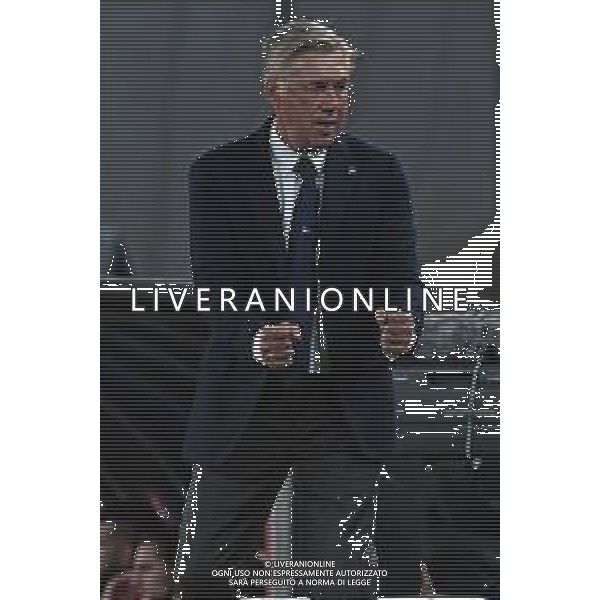 06-11-2018 NAPOLI PSG CHAMPIONS LEAGUE NELLA FOTO: CARLO ANCELOTTI FOTO MOSCA/AG.ALDO LIVERANI