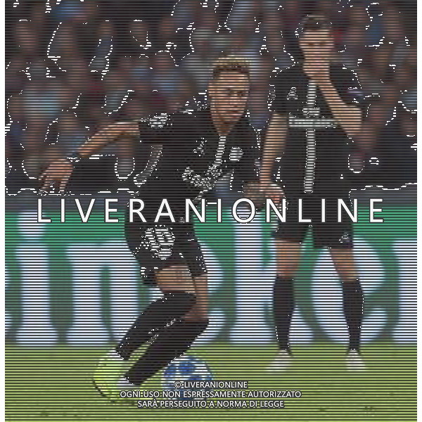 06-11-2018 NAPOLI PSG CHAMPIONS LEAGUE NELLA FOTO: NEYMAR FOTO MOSCA/AG.ALDO LIVERANI