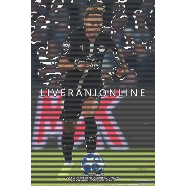 06-11-2018 NAPOLI PSG CHAMPIONS LEAGUE NELLA FOTO: NEYMAR FOTO MOSCA/AG.ALDO LIVERANI