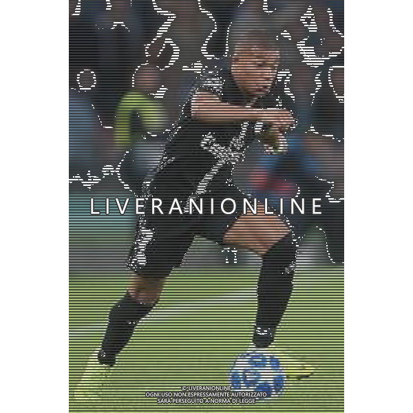 06-11-2018 NAPOLI PSG CHAMPIONS LEAGUE NELLA FOTO: Kylian Mbappé FOTO MOSCA/AG.ALDO LIVERANI