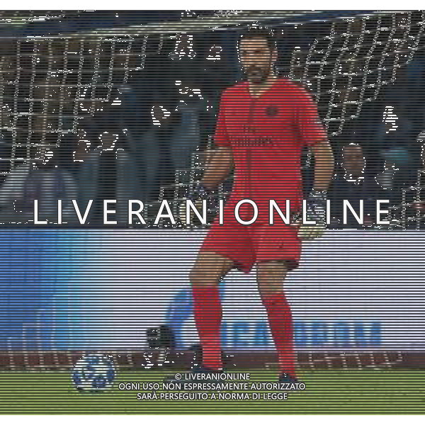06-11-2018 NAPOLI PSG CHAMPIONS LEAGUE NELLA FOTO: GIANLUIGI BUFFON FOTO MOSCA/AG.ALDO LIVERANI