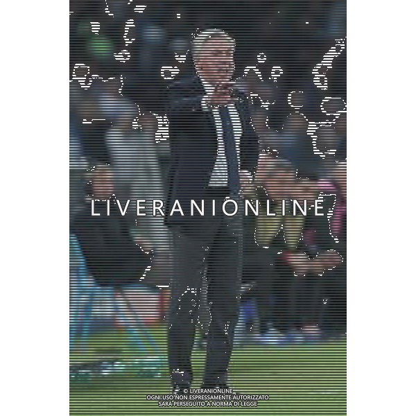 06-11-2018 NAPOLI PSG CHAMPIONS LEAGUE NELLA FOTO: CARLO ANCELOTTI FOTO MOSCA/AG.ALDO LIVERANI