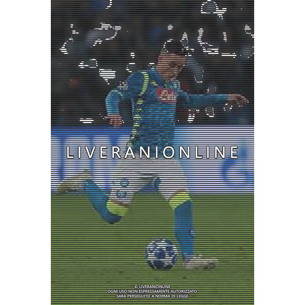 06-11-2018 NAPOLI PSG CHAMPIONS LEAGUE NELLA FOTO: JOSE\'CALLEJON FOTO MOSCA/AG.ALDO LIVERANI