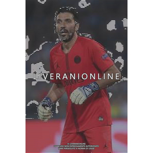 06-11-2018 NAPOLI PSG CHAMPIONS LEAGUE NELLA FOTO: GIANLUIGI BUFFON FOTO MOSCA/AG.ALDO LIVERANI