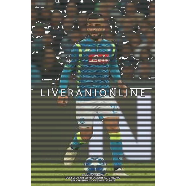 06-11-2018 NAPOLI PSG CHAMPIONS LEAGUE NELLA FOTO: LORENZO INSIGNE FOTO MOSCA/AG.ALDO LIVERANI