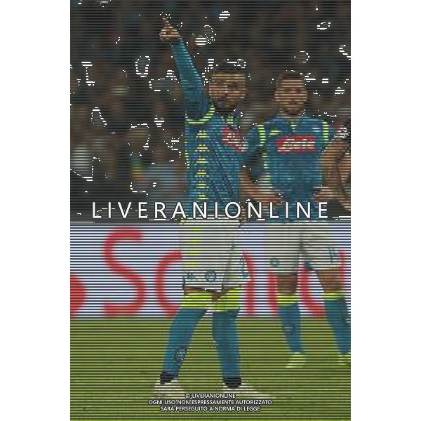 06-11-2018 NAPOLI PSG CHAMPIONS LEAGUE NELLA FOTO: LORENZO INSIGNE FOTO MOSCA/AG.ALDO LIVERANI