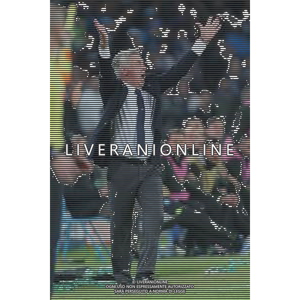 06-11-2018 NAPOLI PSG CHAMPIONS LEAGUE NELLA FOTO: CARLO ANCELOTTI FOTO MOSCA/AG.ALDO LIVERANI