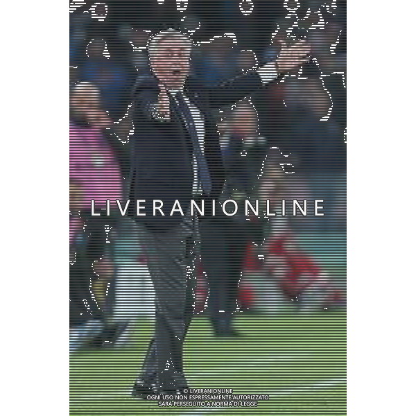 06-11-2018 NAPOLI PSG CHAMPIONS LEAGUE NELLA FOTO: CARLO ANCELOTTI FOTO MOSCA/AG.ALDO LIVERANI