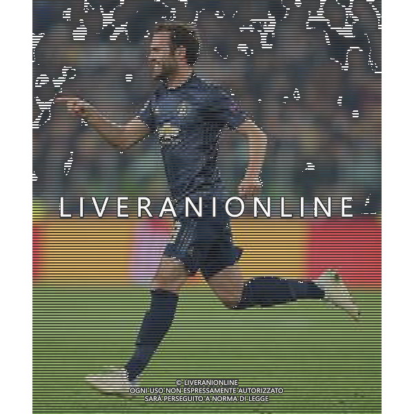 UEFA Champions League 2018/2019 Group Stage H Torino - 07.11.2018 Juventus-Manchester United Nella Foto: esultanza dopo il gol di Juan Mata /Ph.Vitez-Ag. Aldo Liverani