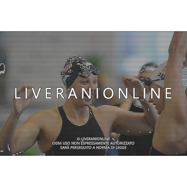 Genova 45° Trofeo Nico Sapio Genova (Italia) - 09.11.2018 45° Trofeo Nico Sapio Nella Foto: Kathleen Baker Alexandra Deloof /Ph.Cebrelli-Ag. Aldo Liverani