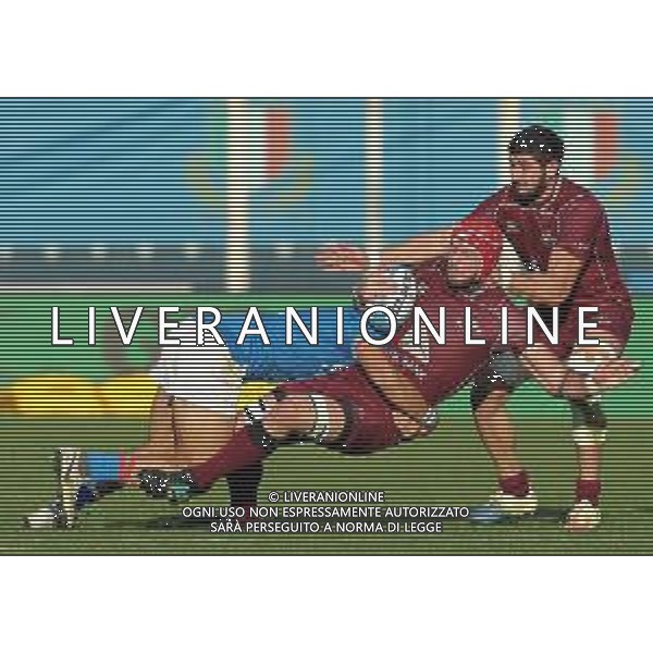 Cattolica Test Match Rugby 2018 Firenze - 10.11.2018 Italia-Georgia Nella Foto:mattia bellini - lasha lomidze /Ph.Vitez-Ag. Aldo Liverani