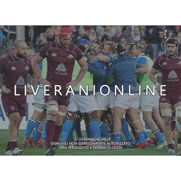 Cattolica Test Match Rugby 2018 Firenze - 10.11.2018 Italia-Georgia Nella Foto:i giocatori italiani festeggiano /Ph.Vitez-Ag. Aldo Liverani