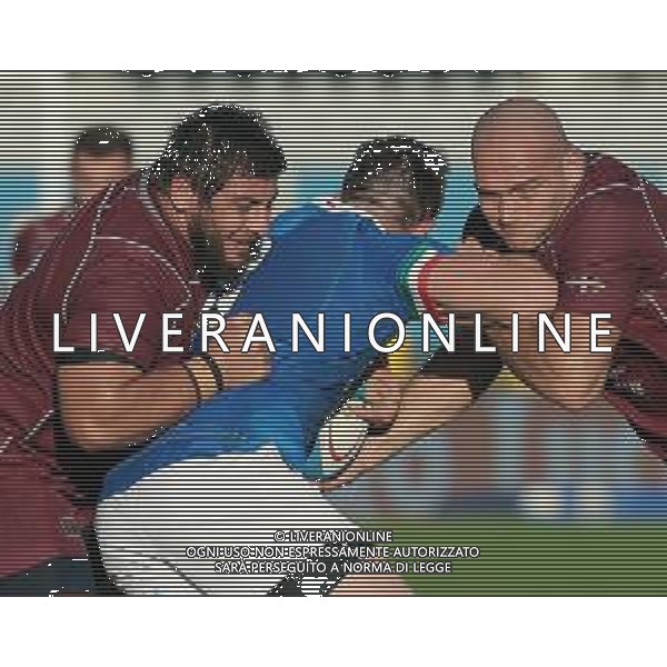 Cattolica Test Match Rugby 2018 Firenze - 10.11.2018 Italia-Georgia Nella Foto:Abraham Steyn - Nodar Cheishvili - Levan Chilachava /Ph.Vitez-Ag. Aldo Liverani