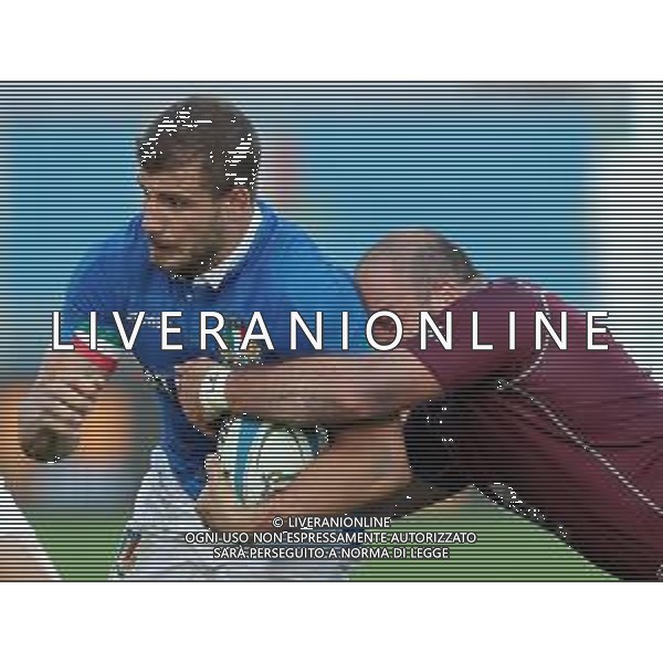 Cattolica Test Match Rugby 2018 Firenze - 10.11.2018 Italia-Georgia Nella Foto:Tommaso Castello - Jaba Bregvadze /Ph.Vitez-Ag. Aldo Liverani