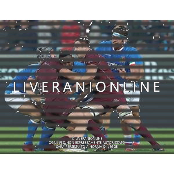 Cattolica Test Match Rugby 2018 Firenze - 10.11.2018 Italia-Georgia Nella Foto:Cherif Traore - Beka Bitsadze /Ph.Vitez-Ag. Aldo Liverani
