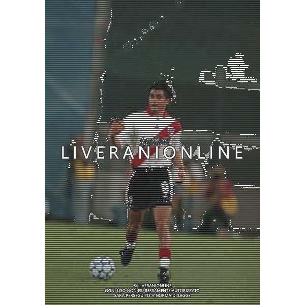 20-08-1999 ROMA -LAZIO RIVER PLATE AMICHEVOLE NELLA FOTO ESCUDERO AG ALDO LIVERANI SAS