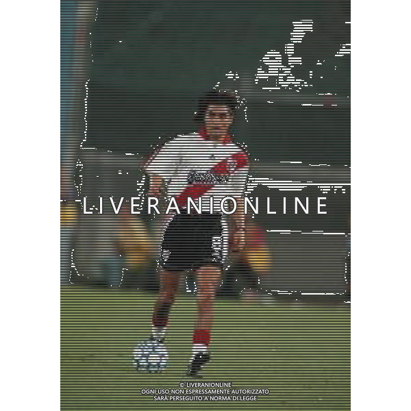 20-08-1999 ROMA -LAZIO RIVER PLATE AMICHEVOLE NELLA FOTO ESCUDERO AG ALDO LIVERANI SAS