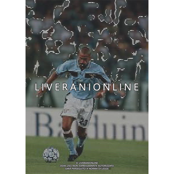 20-08-1999 ROMA -LAZIO RIVER PLATE AMICHEVOLE NELLA FOTO JUAN SEBASTIAN VERON AG ALDO LIVERANI SAS