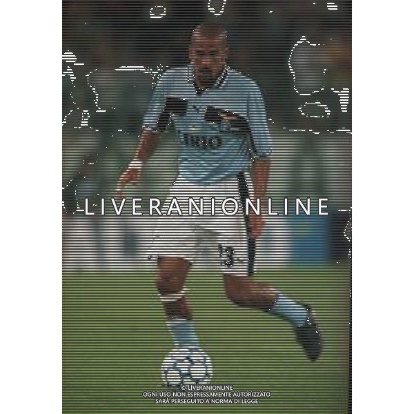 20-08-1999 ROMA -LAZIO RIVER PLATE AMICHEVOLE NELLA FOTO JUAN SEBASTIAN VERON AG ALDO LIVERANI SAS