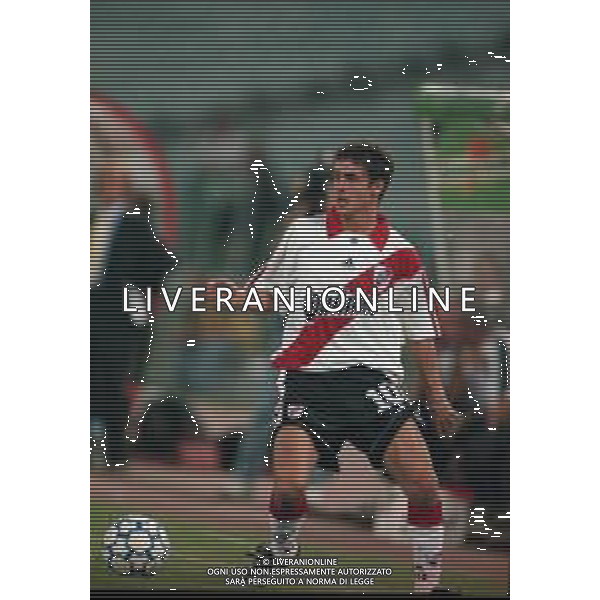 20-08-1999 ROMA -LAZIO RIVER PLATE AMICHEVOLE NELLA FOTO PABLO AIMAR AG ALDO LIVERANI SAS