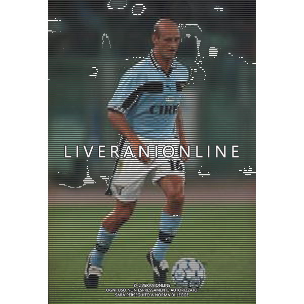 20-08-1999 ROMA -LAZIO RIVER PLATE AMICHEVOLE NELLA FOTO ATTILIO LOMBARDO AG ALDO LIVERANI SAS