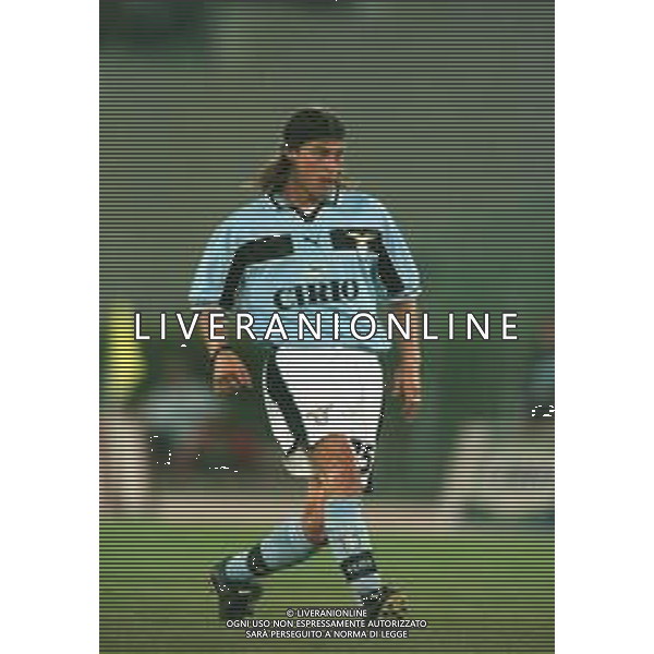 20-08-1999 ROMA -LAZIO RIVER PLATE AMICHEVOLE NELLA FOTO MATIAS ALMEYDA AG ALDO LIVERANI SAS
