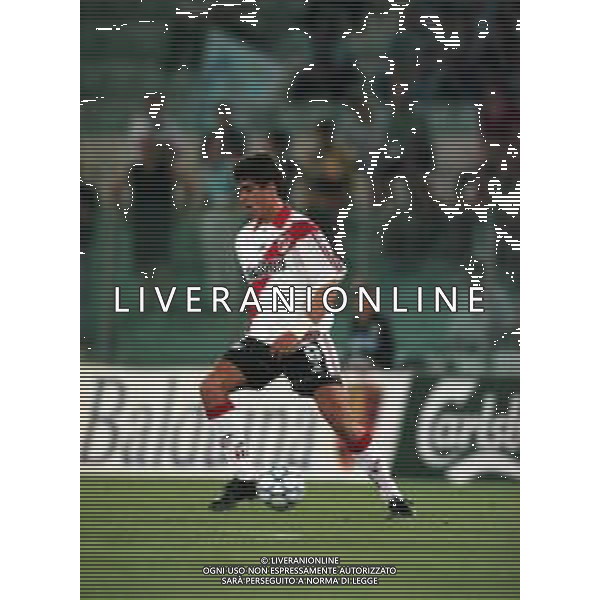 20-08-1999 ROMA -LAZIO RIVER PLATE AMICHEVOLE NELLA FOTO ANGEL AG ALDO LIVERANI SAS