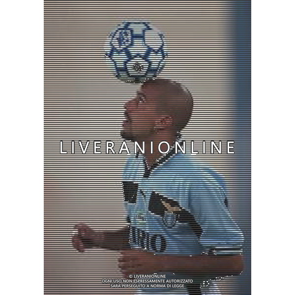 20-08-1999 ROMA -LAZIO RIVER PLATE AMICHEVOLE NELLA FOTO JUAN SEBASTIAN VERON AG ALDO LIVERANI SAS