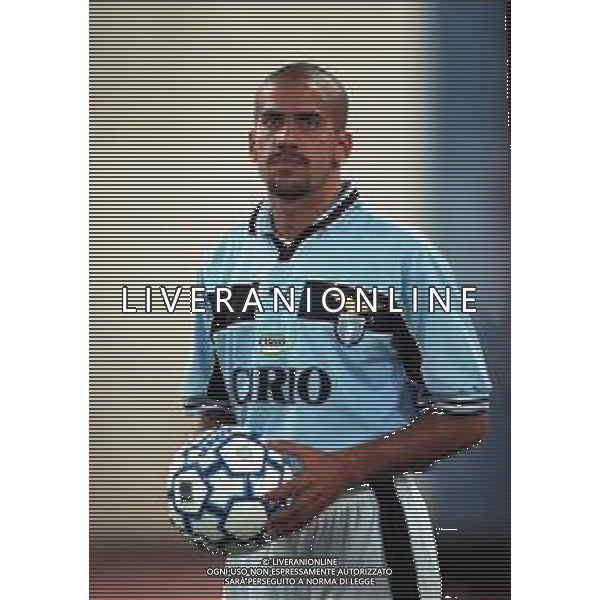 20-08-1999 ROMA -LAZIO RIVER PLATE AMICHEVOLE NELLA FOTO JUAN SEBASTIAN VERON AG ALDO LIVERANI SAS