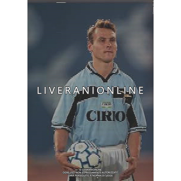 20-08-1999 ROMA -LAZIO RIVER PLATE AMICHEVOLE NELLA FOTO PAVEL NEDVED AG ALDO LIVERANI SAS