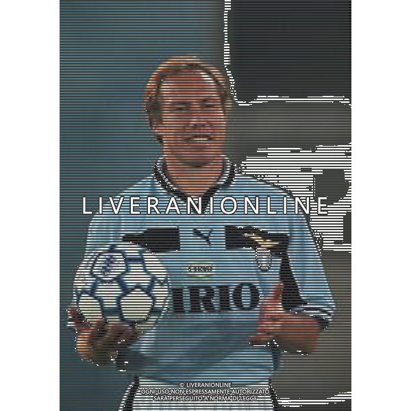 20-08-1999 ROMA -LAZIO RIVER PLATE AMICHEVOLE NELLA FOTO NESTOR SENSINI AG ALDO LIVERANI SAS