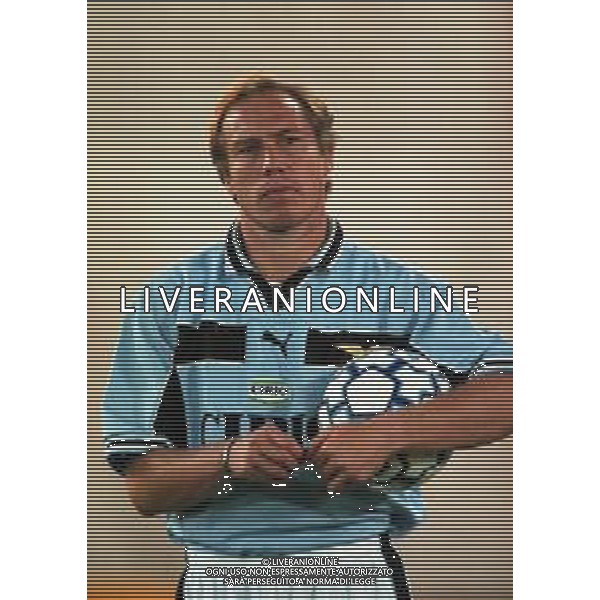 20-08-1999 ROMA -LAZIO RIVER PLATE AMICHEVOLE NELLA FOTO NESTOR SENSINI AG ALDO LIVERANI SAS