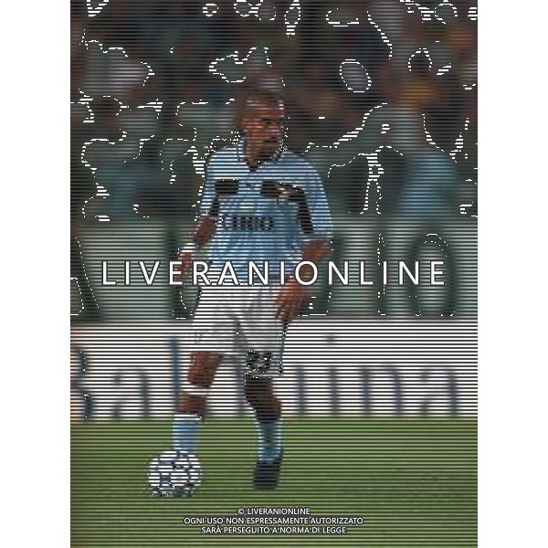 20-08-1999 ROMA -LAZIO RIVER PLATE AMICHEVOLE NELLA FOTO JUAN SEBASTIAN VERON AG ALDO LIVERANI SAS