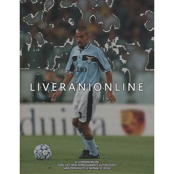 20-08-1999 ROMA -LAZIO RIVER PLATE AMICHEVOLE NELLA FOTO JUAN SEBASTIAN VERON AG ALDO LIVERANI SAS