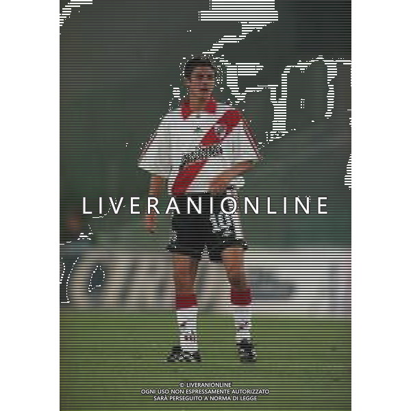 20-08-1999 ROMA -LAZIO RIVER PLATE AMICHEVOLE NELLA FOTO PABLO AIMAR AG ALDO LIVERANI SAS