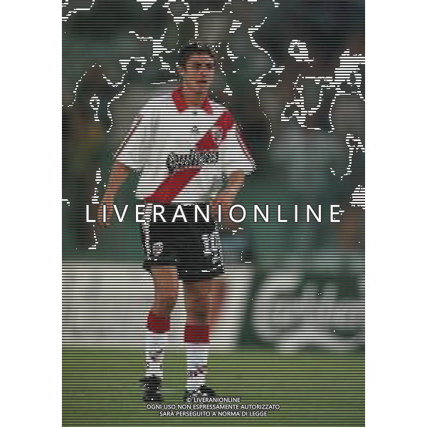 20-08-1999 ROMA -LAZIO RIVER PLATE AMICHEVOLE NELLA FOTO PABLO AIMAR AG ALDO LIVERANI SAS