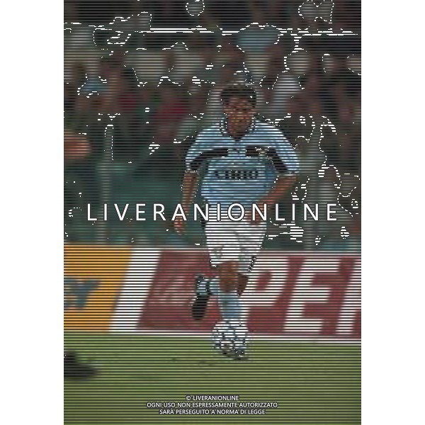 20-08-1999 ROMA -LAZIO RIVER PLATE AMICHEVOLE NELLA FOTO ROBERTO MANCINI AG ALDO LIVERANI SAS