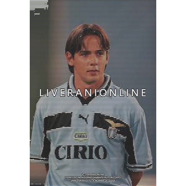 20-08-1999 ROMA -LAZIO RIVER PLATE AMICHEVOLE NELLA FOTO SIMONE INZAGHI AG ALDO LIVERANI SAS