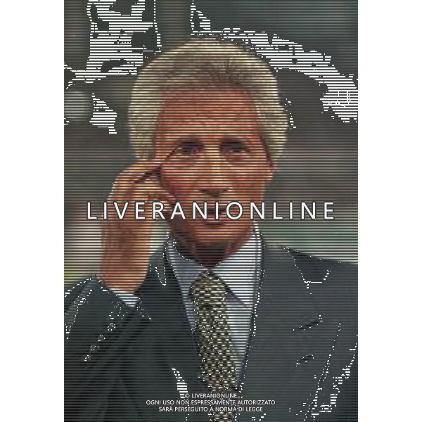 20-08-1999 ROMA -LAZIO RIVER PLATE AMICHEVOLE NELLA FOTO SERGIO CRAGNOTTI PRESIDENTE LAZIO CALCIO AG ALDO LIVERANI SAS