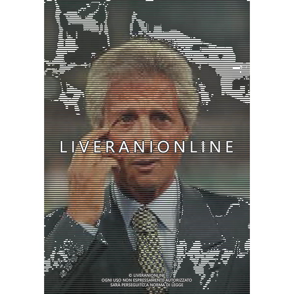 20-08-1999 ROMA -LAZIO RIVER PLATE AMICHEVOLE NELLA FOTO SERGIO CRAGNOTTI PRESIDENTE LAZIO CALCIO AG ALDO LIVERANI SAS