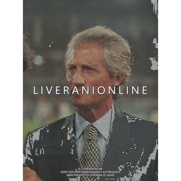 20-08-1999 ROMA -LAZIO RIVER PLATE AMICHEVOLE NELLA FOTO SERGIO CRAGNOTTI PRESIDENTE LAZIO CALCIO AG ALDO LIVERANI SAS