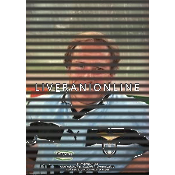 20-08-1999 ROMA -LAZIO RIVER PLATE AMICHEVOLE NELLA FOTO NESTOR SENSINI AG ALDO LIVERANI SAS