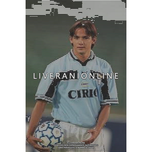 20-08-1999 ROMA -LAZIO RIVER PLATE AMICHEVOLE NELLA FOTO SIMONE INZAGHI AG ALDO LIVERANI SAS