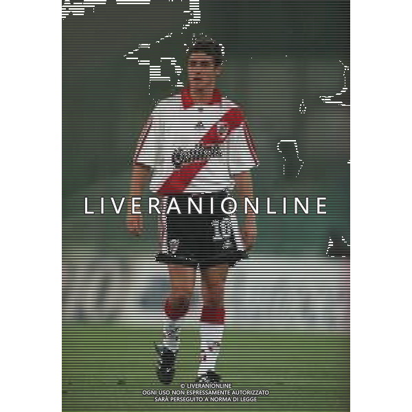 20-08-1999 ROMA -LAZIO RIVER PLATE AMICHEVOLE NELLA FOTO PABLO AIMAR AG ALDO LIVERANI SAS