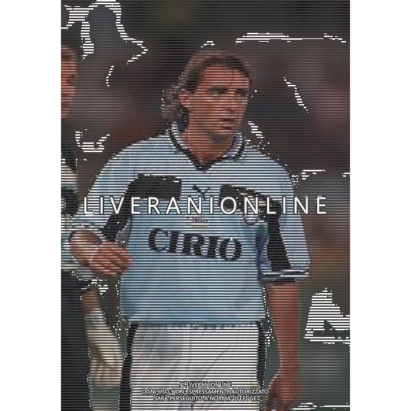 20-08-1999 ROMA -LAZIO RIVER PLATE AMICHEVOLE NELLA FOTO ROBERTO MANCINI AG ALDO LIVERANI SAS